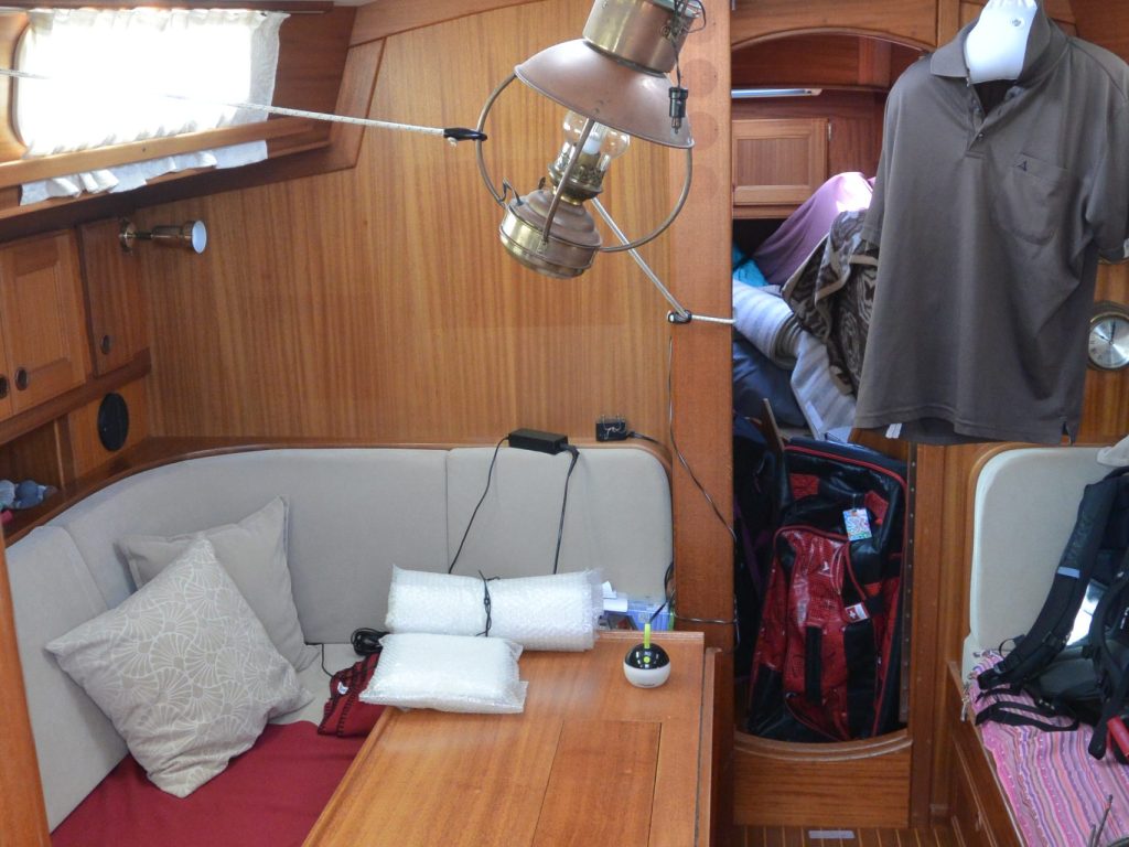 DSC_3429 Noch nicht alles verstaut, aber doch recht ordentlich.....